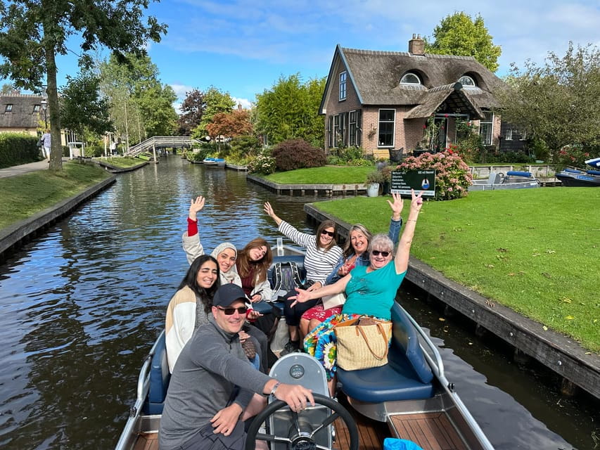 From Amsterdam: Giethoorn Small Group Tour with Boat Ride - The Canal Ride: Serenity on the Water