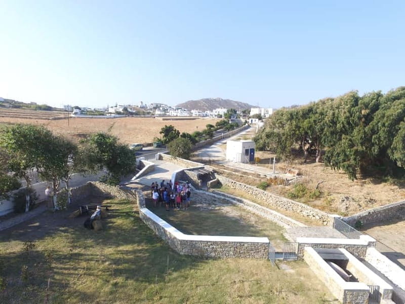 From Ano Mera: Day Tour & Wine Tasting with dinner At A Farm - Sipping Greek Wines with a View