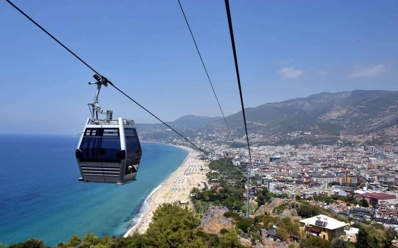 From Antalya Side Paragliding to Alanya with Cable Car Ride - The Cable Car Ride: A Relaxing Counterpoint