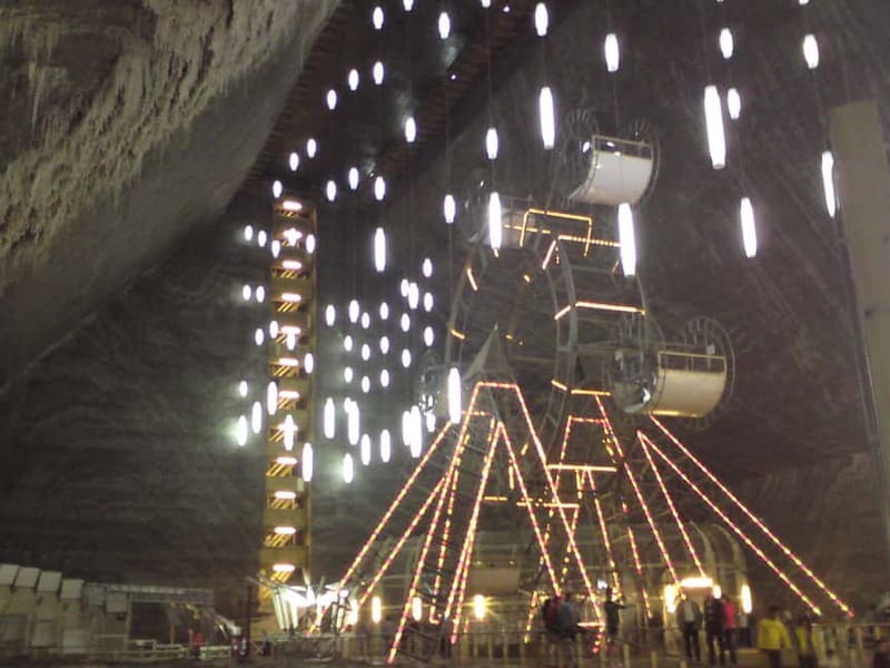 From Brasov: One-day Trip to Turda Salt Mine - Entering the Salt Mine: A Unique Underground Playground