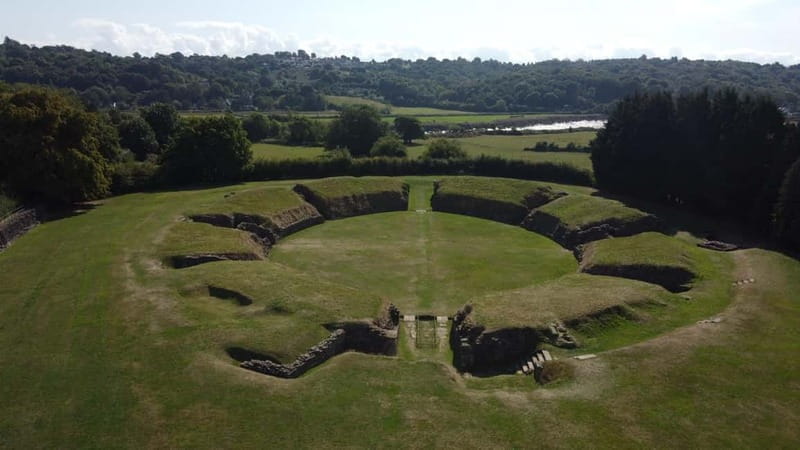 From Cardiff: Caerleon, Tintern Abbey and Three Castles Tour - Chepstow Castle: Medieval Drama