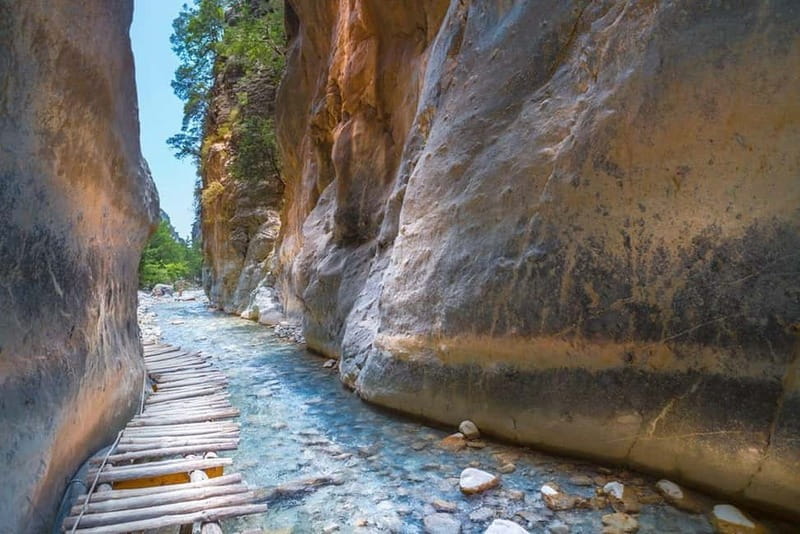 From Chania: Samaria Gorge Hiking Tour Easy Way - Entering the Gorge: A Guided Adventure