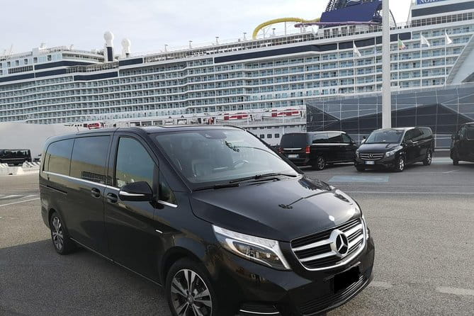 From Civitavecchia to Rome Transfer - Entering the Port and Meeting Your Driver