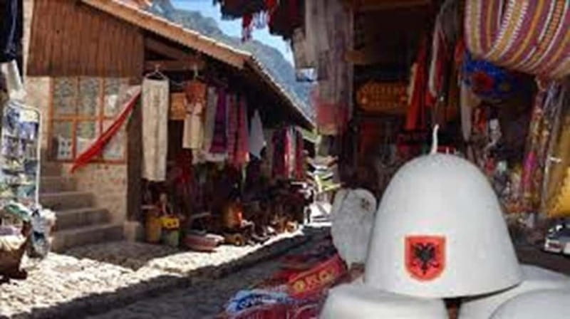 From Durres/Golem/Tirana:Kruja Castle & Old Bazaar Tour - The Vibrant Old Bazaar: Artisans and Souvenirs