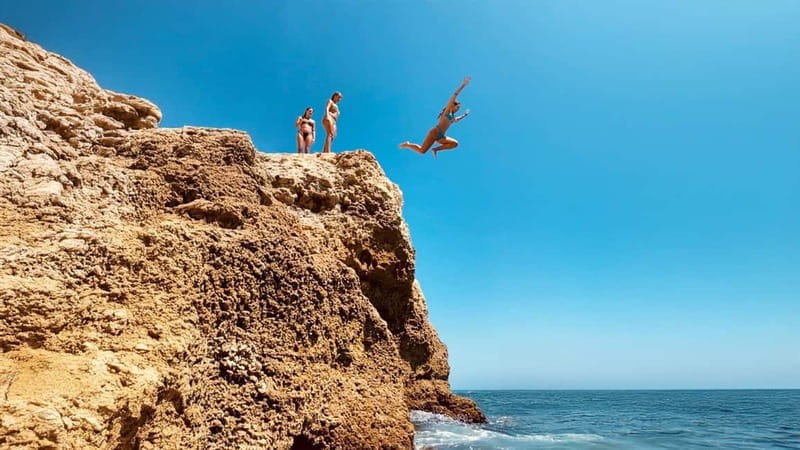 From Faro: Benagil, Marinha Beach, Algar Seco, 7 Valleys... - Benagil Cave: The Star of the Show