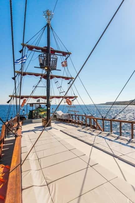 From Kardamaina: Pirate Cruise to St.Antonios, Yali with BBQ - Saint Antonios Island: The First Stop for Swimming and Relaxation