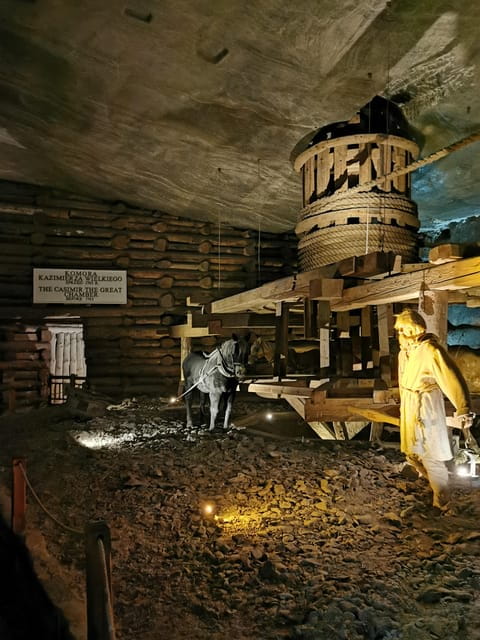 From Krakow: Wieliczka Salt Mine Guided Tour & Hotel pick-up - The Salt Chambers, Sculptures, and Lakes: A Visual Feast