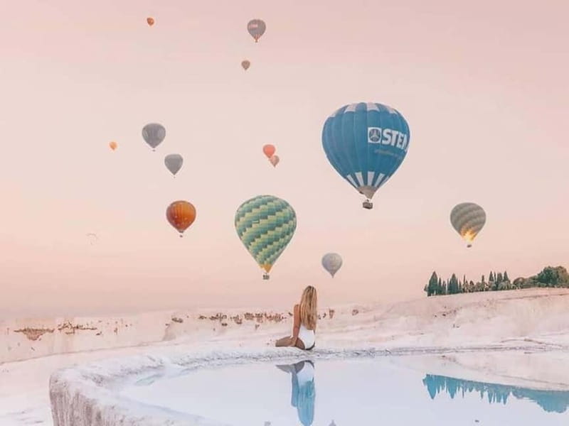 From Kusadas: Pamukkale Day Trip w/Balloon Flight & Lunch - FAQ