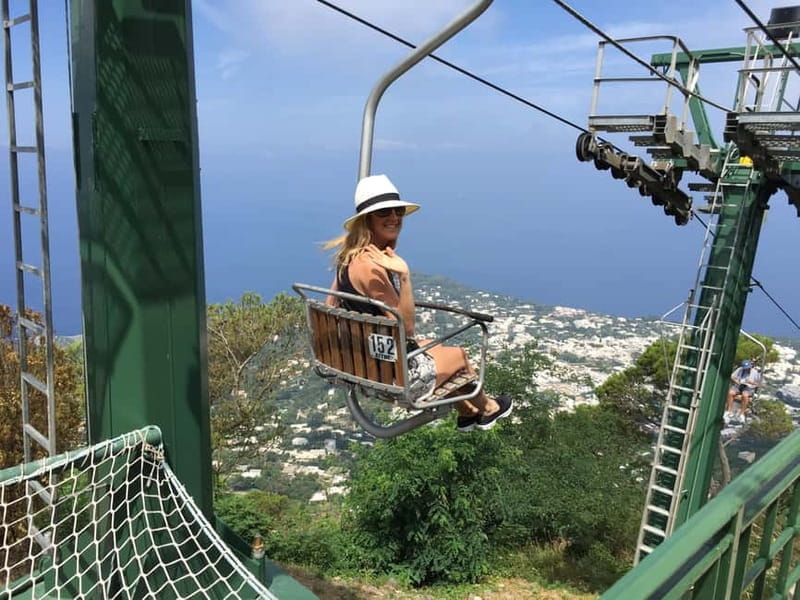 From Naples: Explore Capri with Chairlift Experience - Exploring Anacapri and the Chairlift Ride