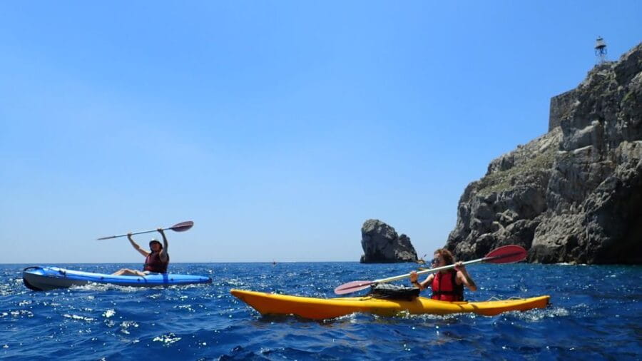 From Nerano: Kayaking Tour to the Bay of Leranto - What to Expect: A Balance of Adventure and Relaxation