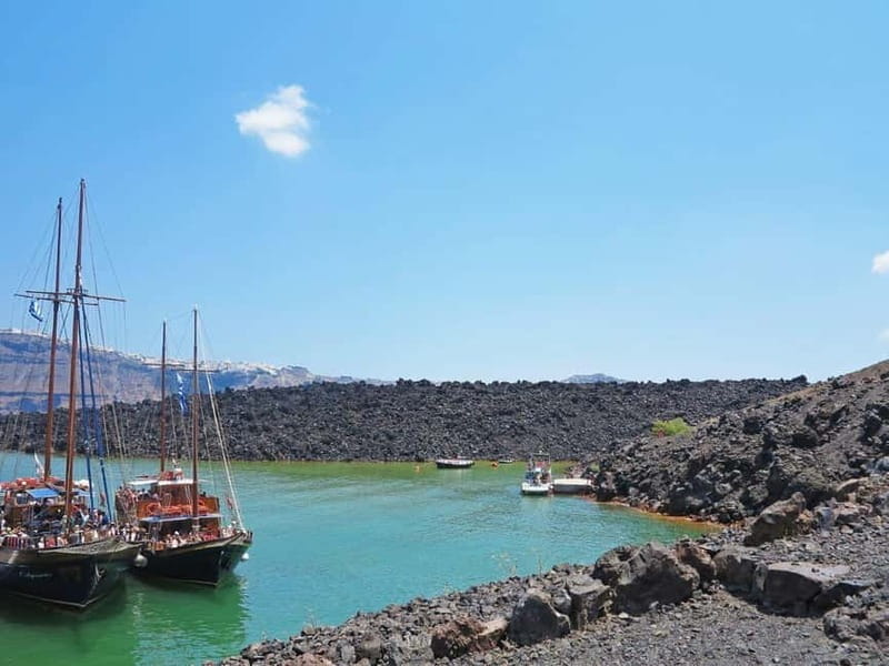 From Old Port:Volcanic Islands Boat Trip & Hot Spring Visit - Walking on the Crater and the Volcano