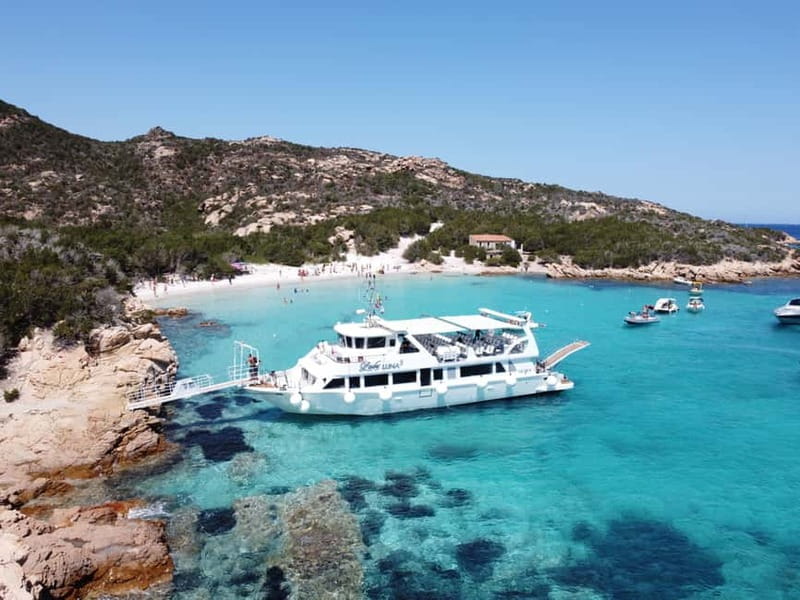 From Palau: La Maddalena Archipelago 4 Stops Boat Tour - Transportation, Timing, and Group Size