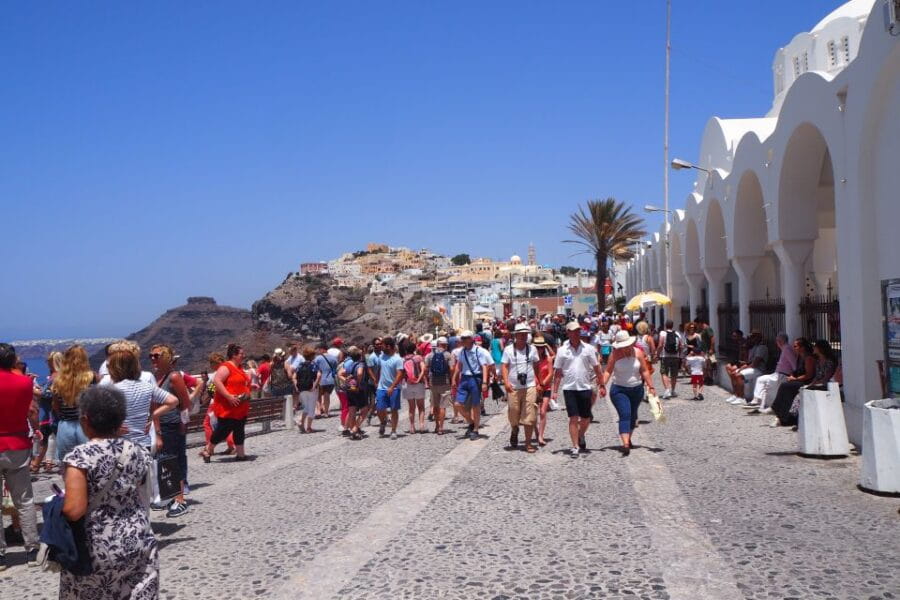 From Paros: Santorini Full-Day Boat Trip - The Boat Journey: Scenic and Practical