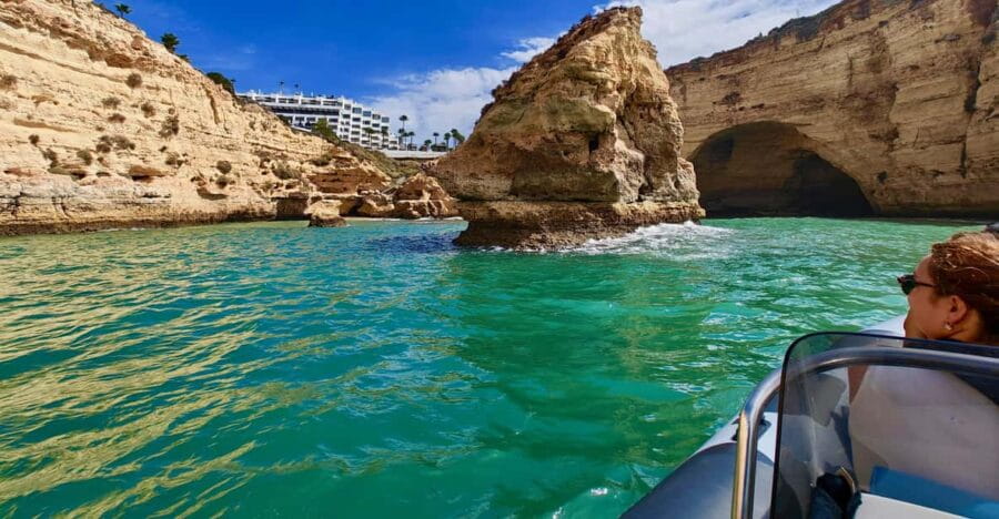 From Portimão: Private Boat Tour to Benagil Caves Speed Boat - Discovering the Algarves Coastline in Style
