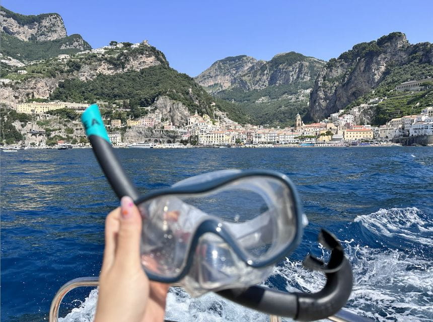 From Positano: Half-Day Amalfi Coast Boat Tour & Snorkeling - Starting Point and Duration