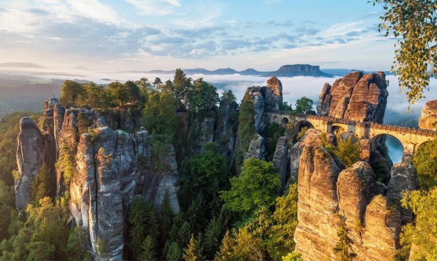 From Prague: Terezin Camp and Bohemian Switzerland Day Trip - Charming Litomice and Coffee Breaks