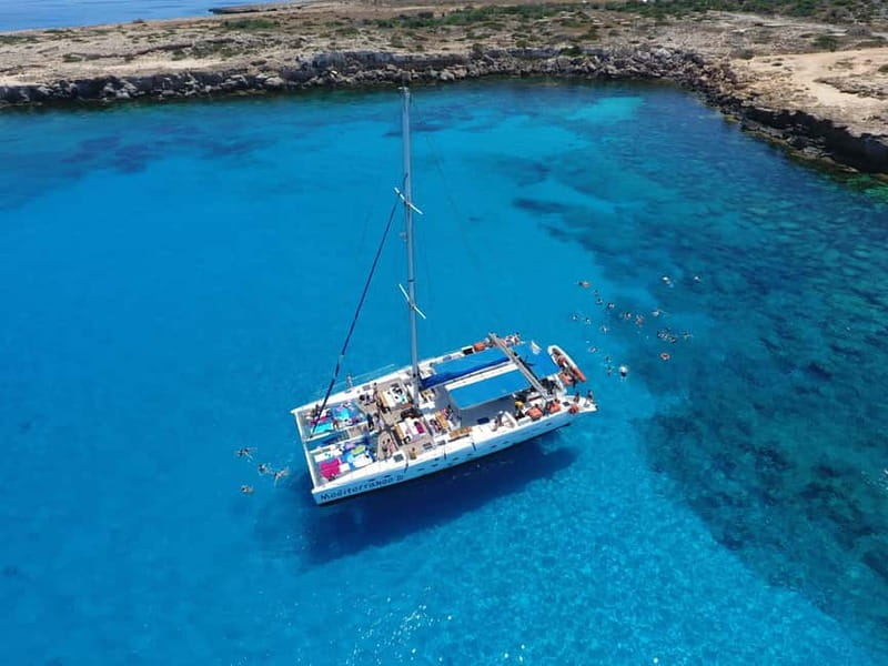 From Protaras: Catamaran Cruise to Blue Lagoon - Setting Sail on the Mediterraneo III: What to Expect