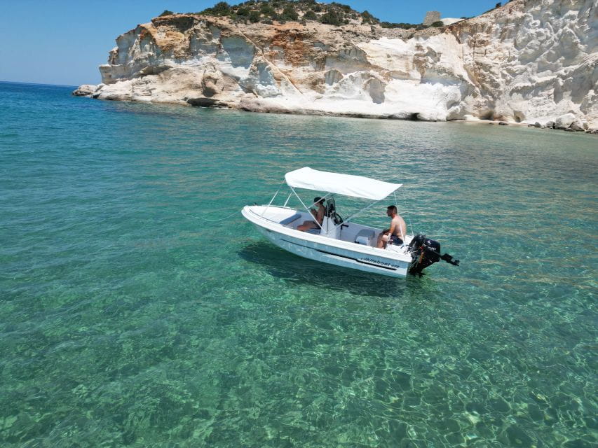 From Provatas Milos: Boat Rental to Kleftiko with Training - Who Will Love This Experience?