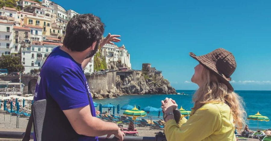 From Rome/Naples: Pompeii and Amalfi Coast Day Tour - Exploring Pompeii: A Walk Through Ancient Rome