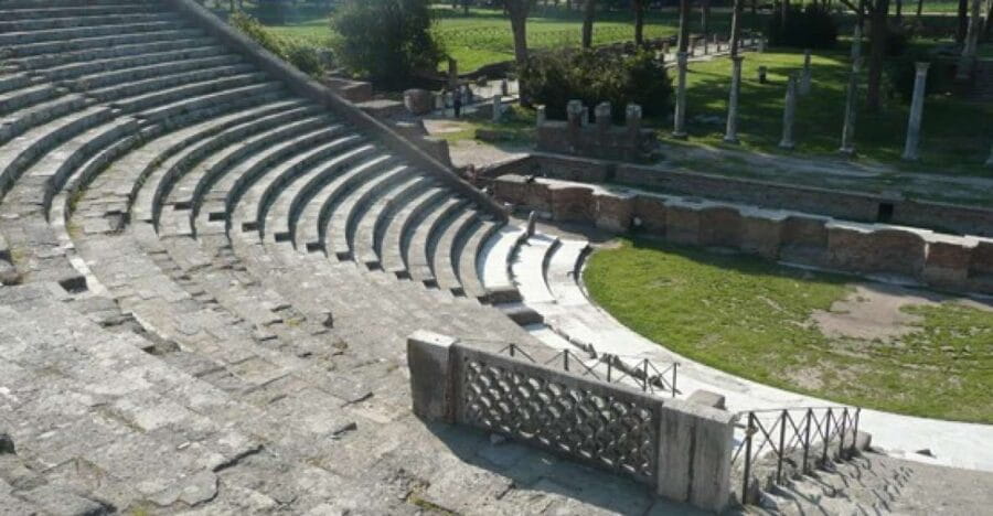 From Rome: Ostia Antica Guided Half-Day Trip by Train - The Amphitheater and Mosaic Masterpieces