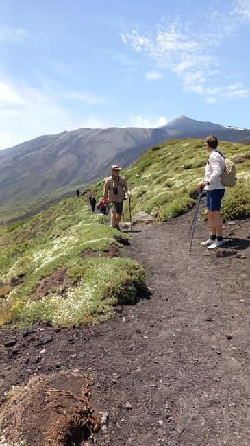 From Siracusa: Etna Tour - Trek, Wine and Food - The Hike and Cave Exploration