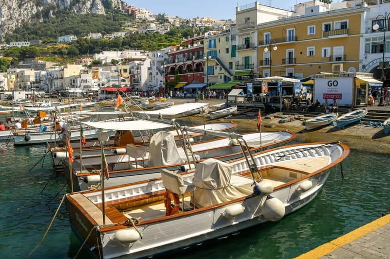 From Sorrento: Capri Land and Sea Small Group Tour - Exploring Capri’s Coastal Wonders by Boat