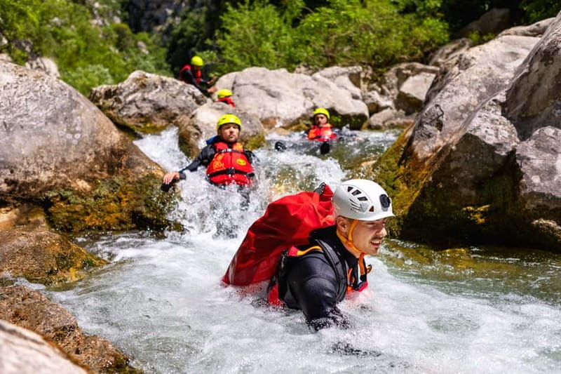 From Split/estanovac: Canyoning on Cetina River - Safety and Equipment: Setting the Stage for Adventure