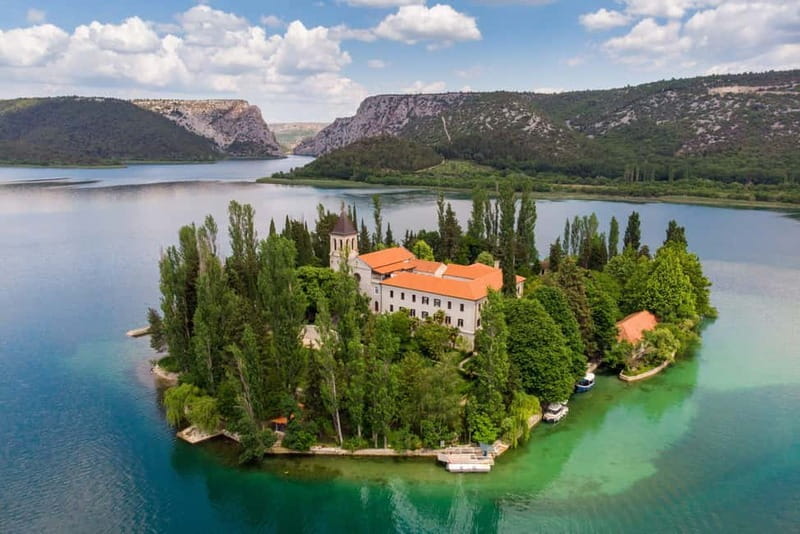 From Split: Krka Waterfalls, Wine Tasting with Free Dessert - Entering the Heart of Krka National Park