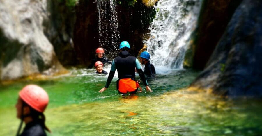 From Thessaloniki: Half-Day Canyoning Trip to Mount Olympus - Entering the Water: The Canyoning Adventure