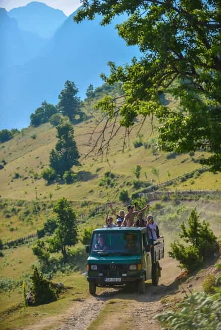 From Tirana: 2-Day Trip, Albanian Alps, Komani Lake, Kosova - A Night in Nature’s Embrace