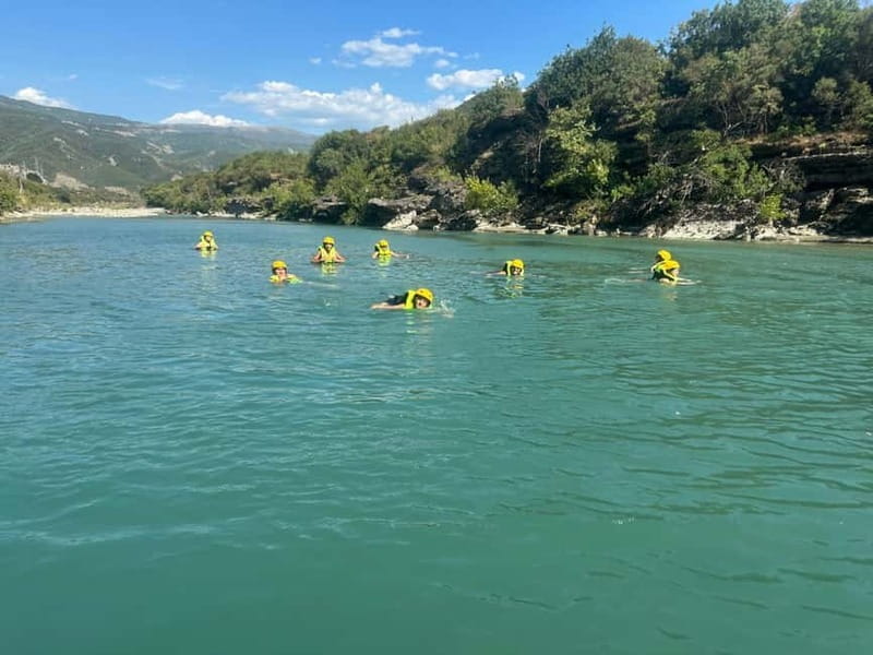 From Tirana: Vjosa Rafting & Benja Thermal Baths Day Tour - Vjosa River Rafting: An Authentic, Moderate Challenge