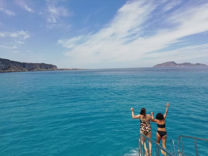 From Trapani: Favignana and Levanzo Motorboat Cruise - Visiting Cala Rossa and Cala Azzurra: Highlights of the Coastal Stops