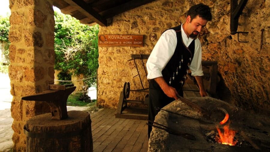 From Trogir, Seget & Okrug: Krka Waterfalls Gastro Tour - Scenic River Boat Ride: From Waterfalls to the Charming Skradin