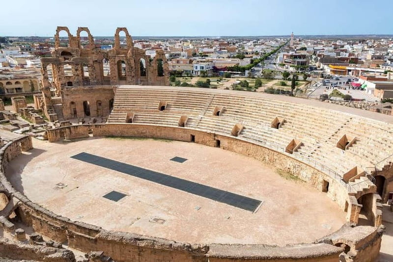 From Tunis & Sousse: 3-Day Desert & Heritage Tour - Entering Ancient Roman Glory at El Jem