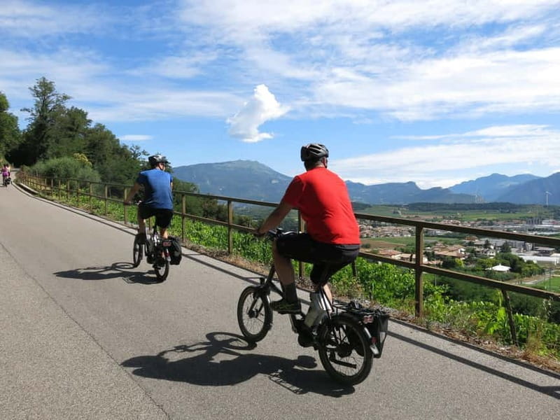 From Verona: Lake Garda E-Bike tour with lunch SELF GUIDED - The Scenic Route to Lake Garda