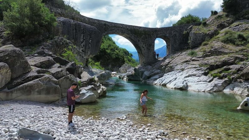 From Vlore:Brataj Bridge, Nivica Canyon & Peshtura Waterfall - What to Expect on the Day