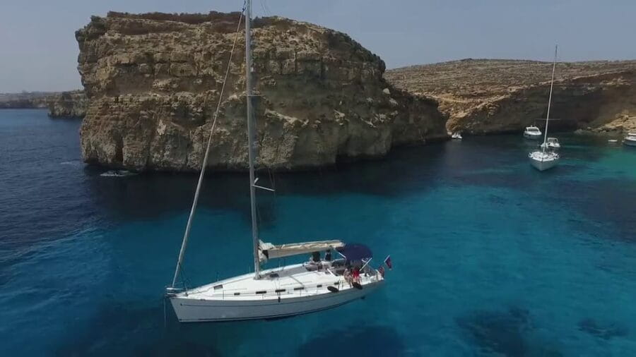 Full Day Charter on a Private Skippered Sailing Yacht - Exploring Malta by Yacht: An Authentic Coastal Voyage