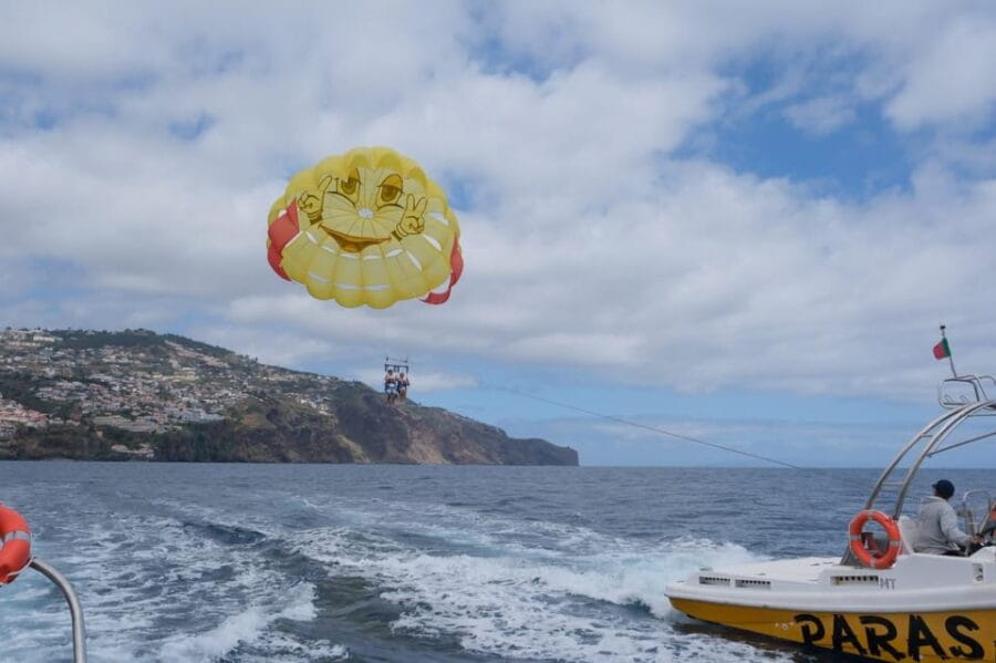Funchal: Parasailing Tour on the Coast of Madeira Island - The Water Entry and Safety Measures