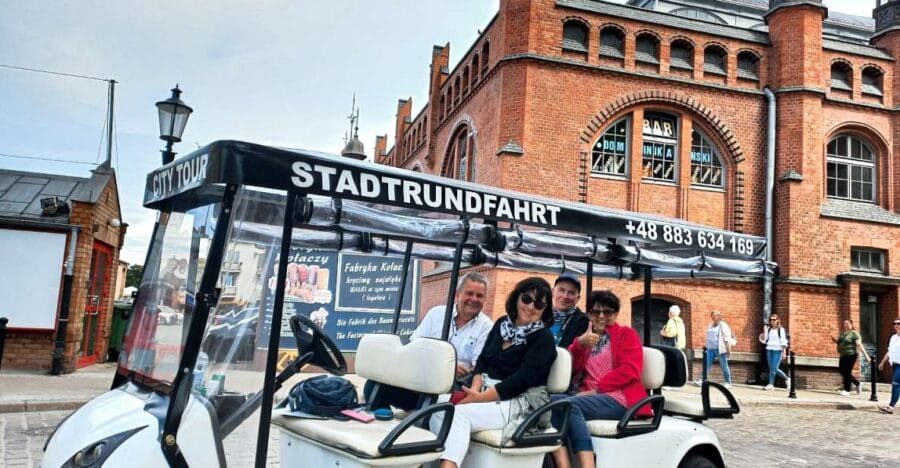 Gdansk: City Sightseeing Tour by Golf Cart/Buggy Guided Tour - The Sum Up