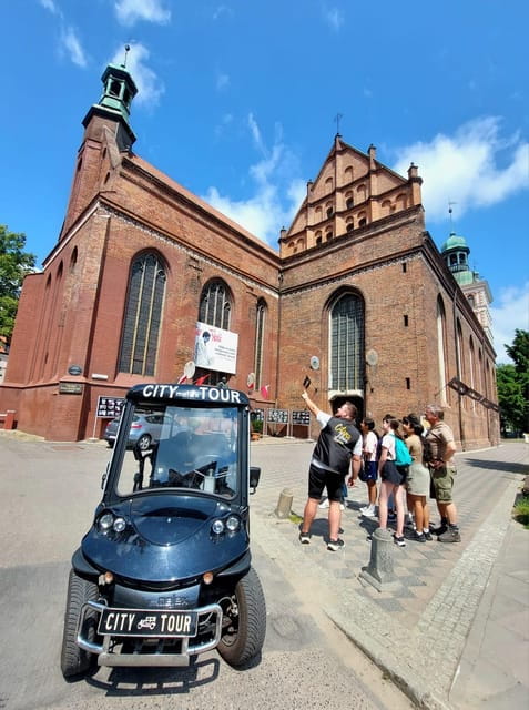 Gdansk: City Sightseeing Tour by Golf Cart LIVE GUIDE 60 min - In-Depth Look at the Itinerary and Key Sights