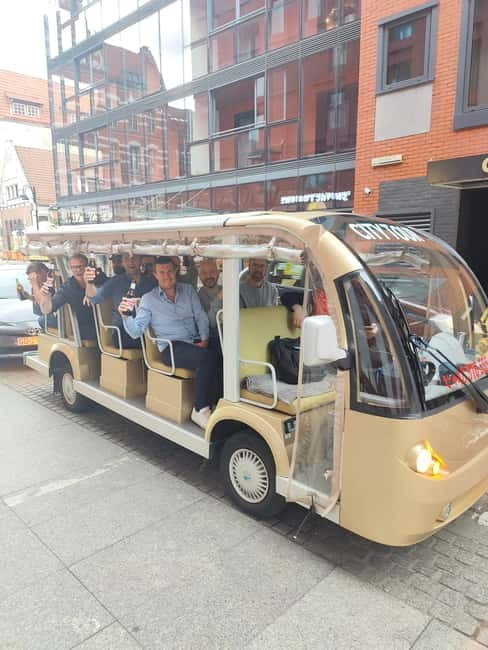 Gdansk: NO LIMIT BEER City Tour by Golf Cart - The Itinerary in Detail: What You’ll See and Do