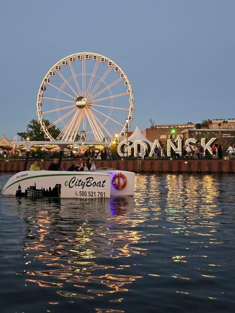 Gdask: Motawa River Eco Cruise at Sunset with Prosecco - Price and What You Get