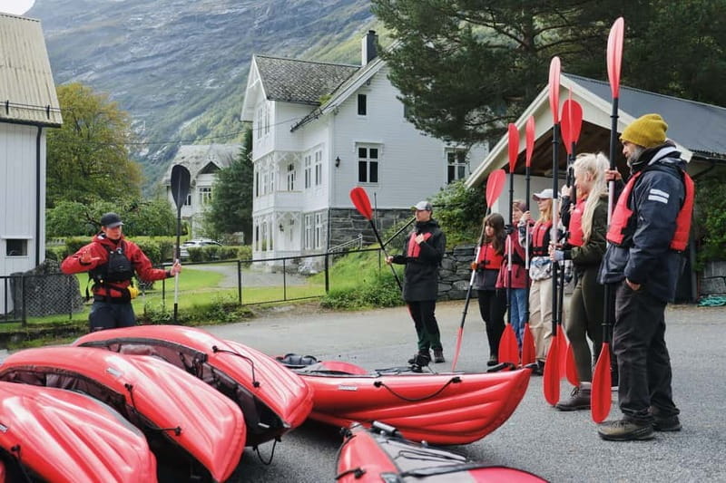 Geiranger: Beginner-Friendly Fjord Kayaking - Paddling Past Waterfalls and Cliffs