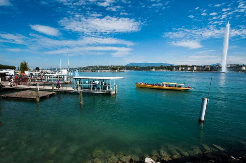 Geneva Walk & Cruise:The secrets of the Jet D'eau & apéritif - Delving into Geneva’s Hidden Water Secrets