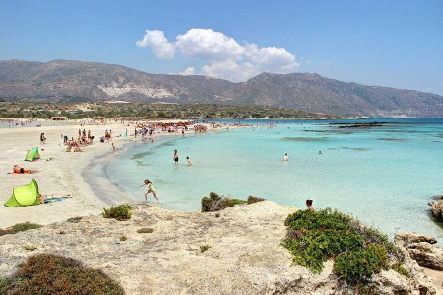 Georgioupolis Area: Full-Day Bus Trip to Elafonisi Island - Visiting Elafonisi: Pink Sands and Crystal Waters