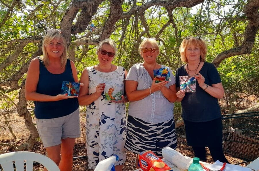 Glass on Glass Mosaic craft workshop near lagos - An In-Depth Look at the Mosaic Workshop Experience