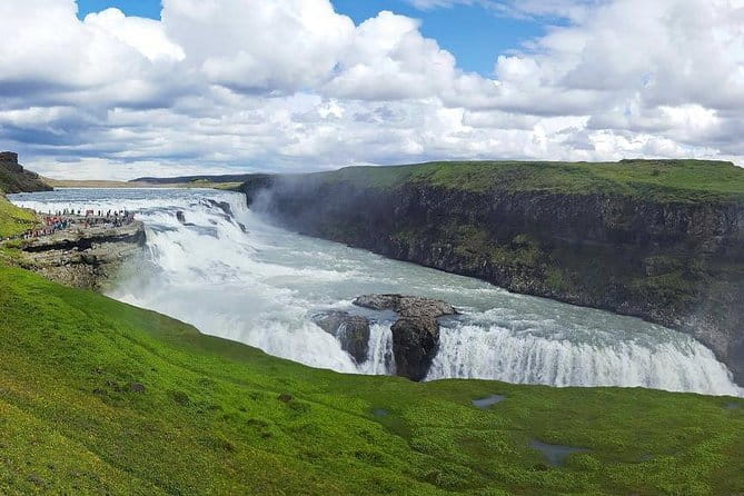 Golden Circle Express. Private Tour from Reykjavik - Gullfoss Waterfall—Iceland’s Iconic Twin Cascade