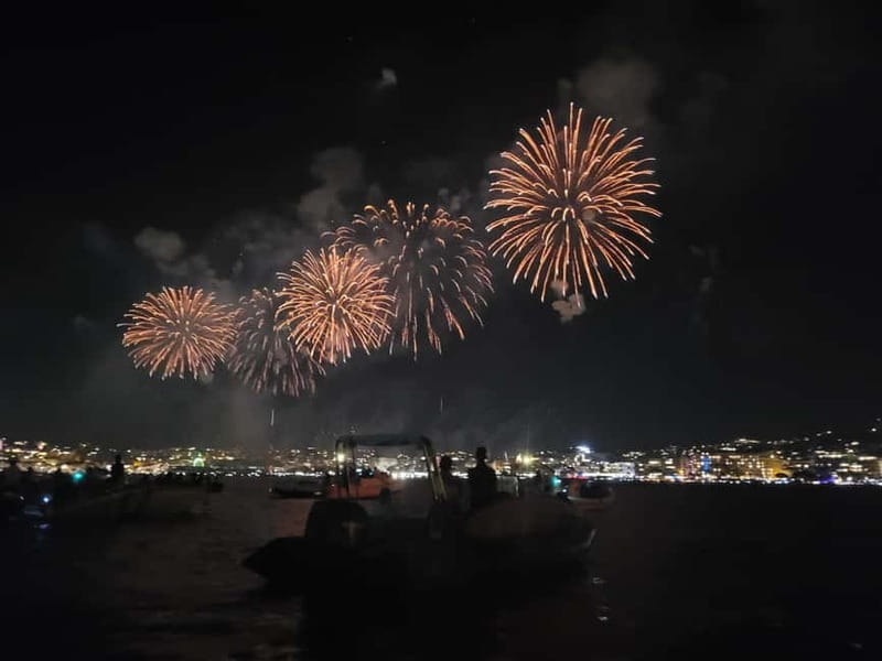 Golfe-Juan/Cannes: Fireworks festival by boat - Practical Details and Logistics