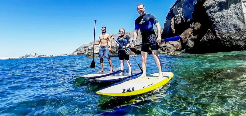 Gran Canaria: Stand-Up Paddle Lesson & Snorkeling Tour - Discovering Gran Canaria’s Coasts on a Paddleboard