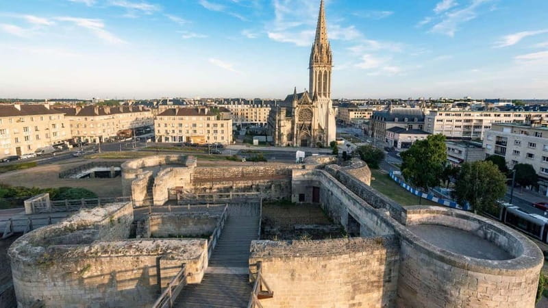 Guided tour of Caen Castle - The Fortress’s Role in Normandy’s History